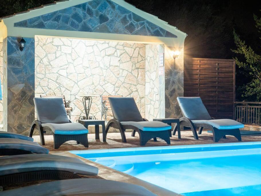 Poli House Family Villa W/ Pool Korfu Dış mekan fotoğraf