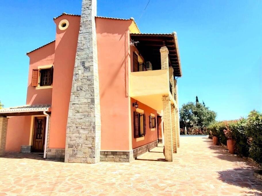 Poli House Family Villa W/ Pool Korfu Dış mekan fotoğraf