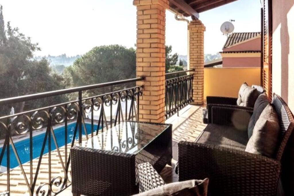 Poli House Family Villa W/ Pool Korfu Dış mekan fotoğraf